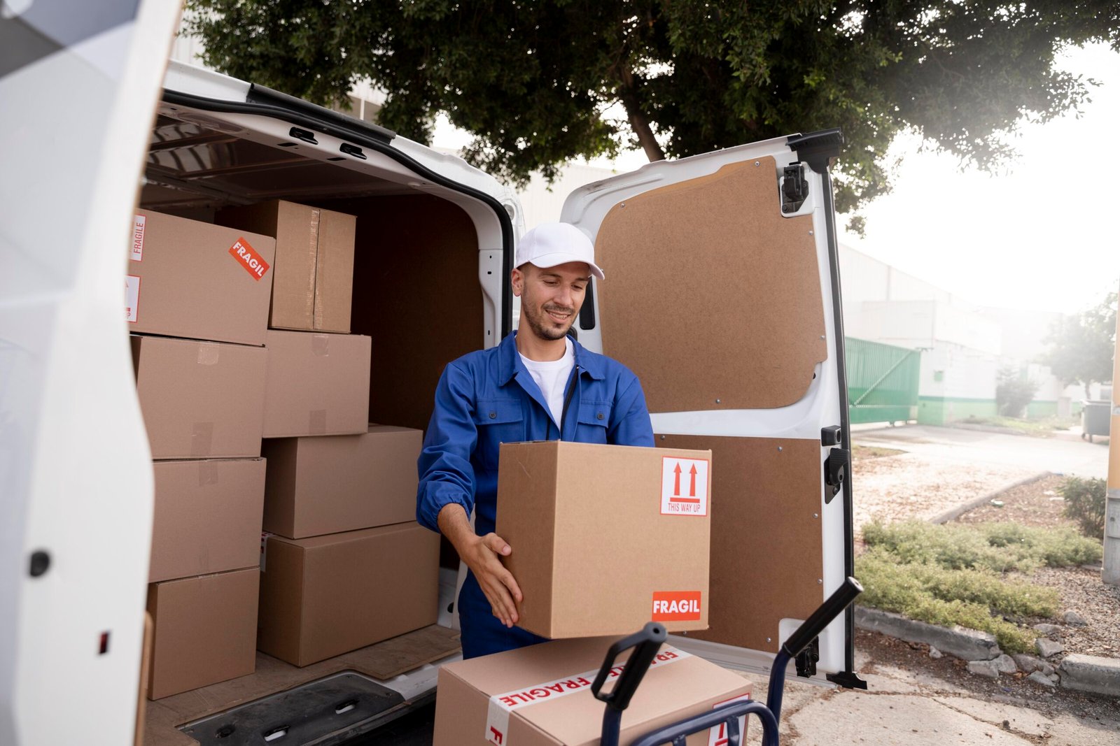 Logistics and Delivery Man